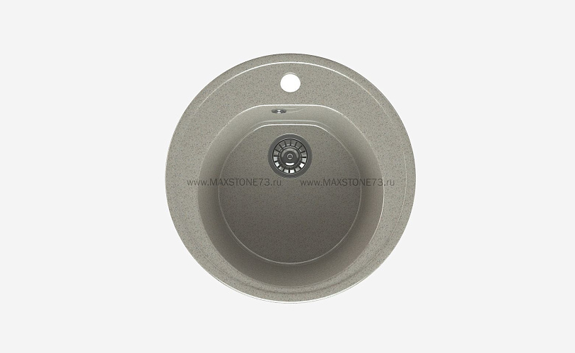MAXSTONE Мойка глянцевая MS-2 (песочная) 505*505*200